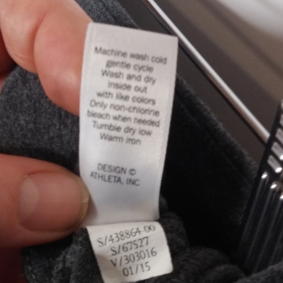 Athleta dark gray midi skirt small - Picture 5 of 8